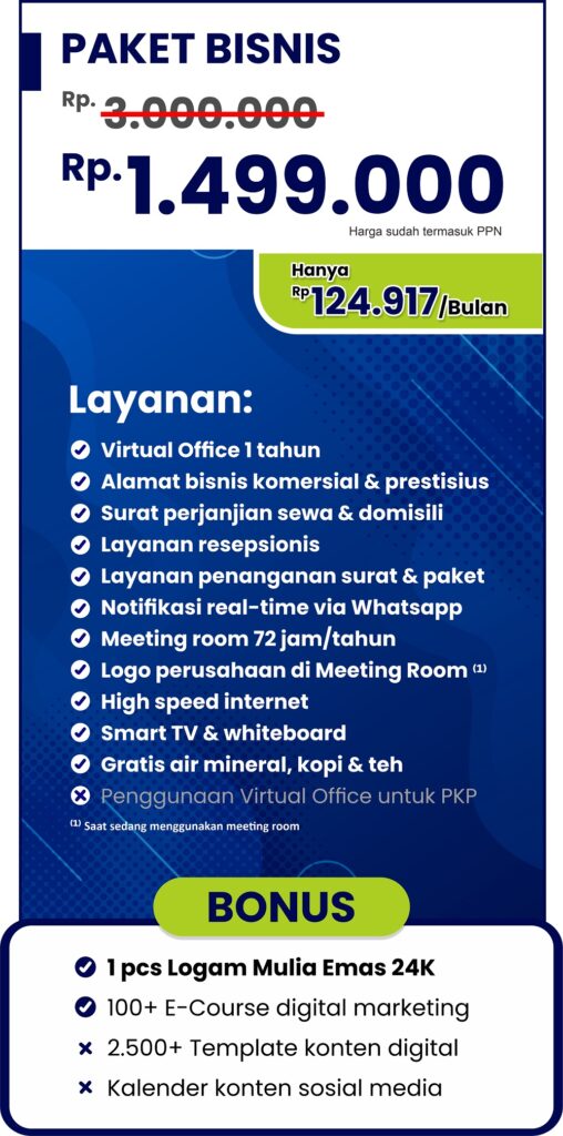 biaya virtual office