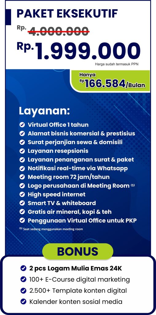 EasyOffice virtual office bandung